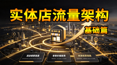 实体店做流量的基础架构、工具、解决方案